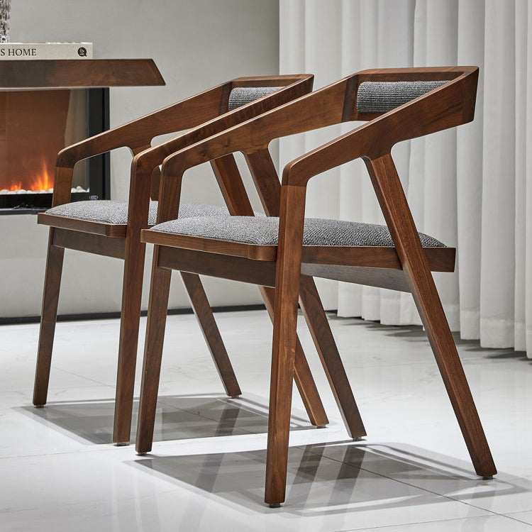Timeless Wood And Leather Chair