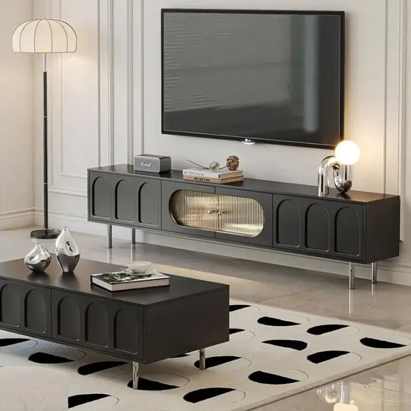 Coffee table with a stylish TV stand