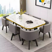 Chic Six-Seater Dining Table