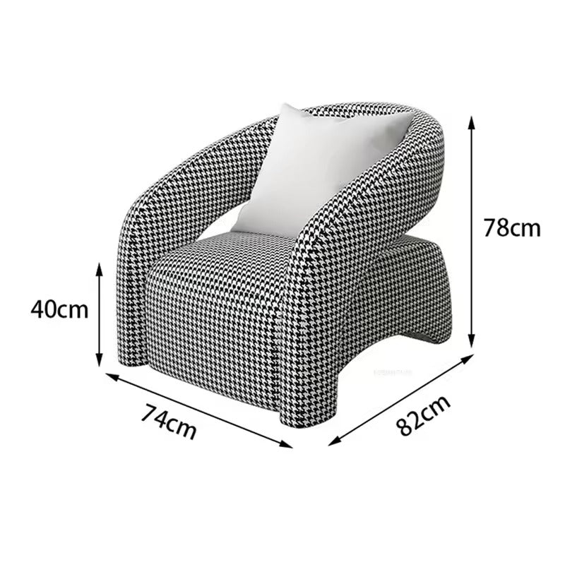 كرسي مخملي فاخر 