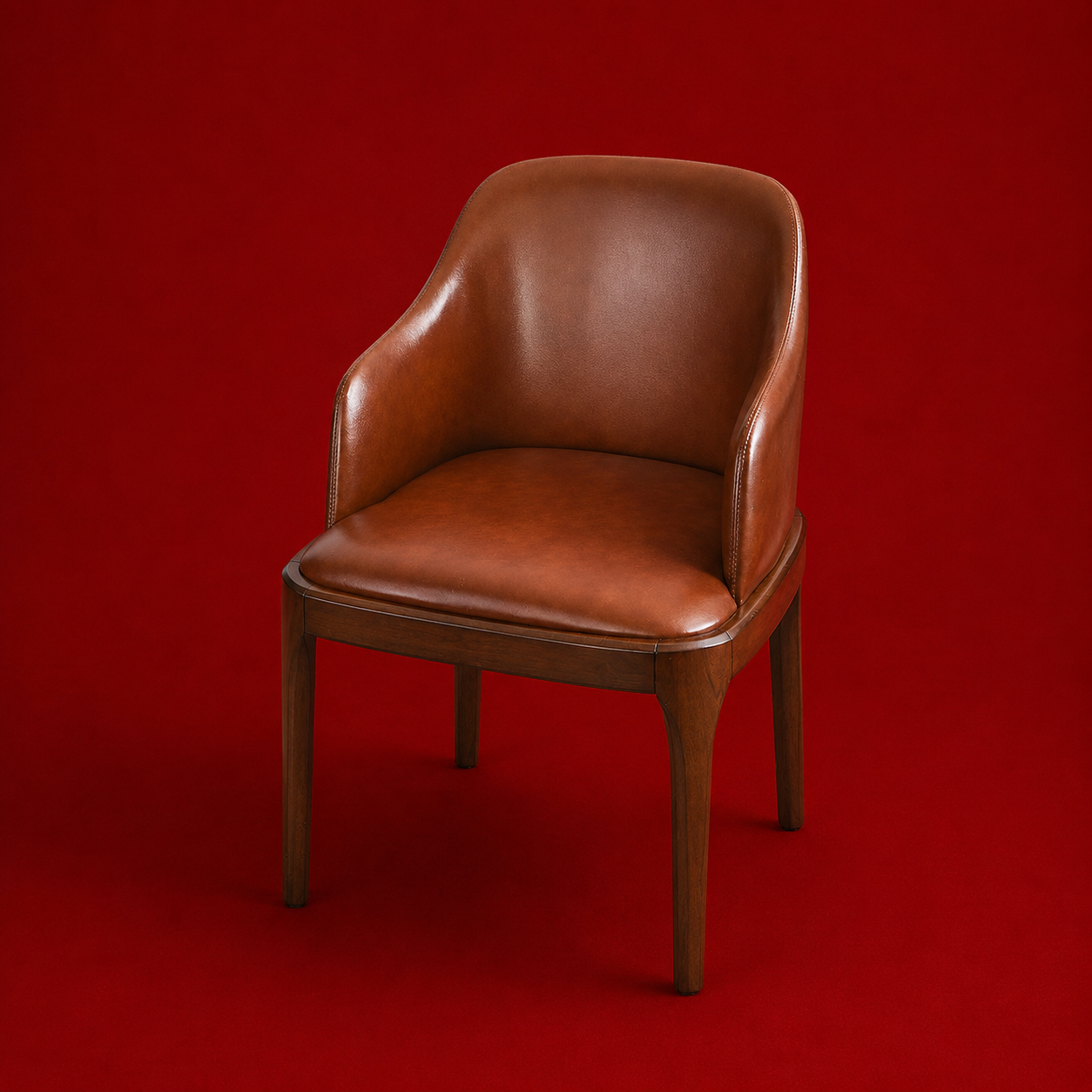 brown classic design chair