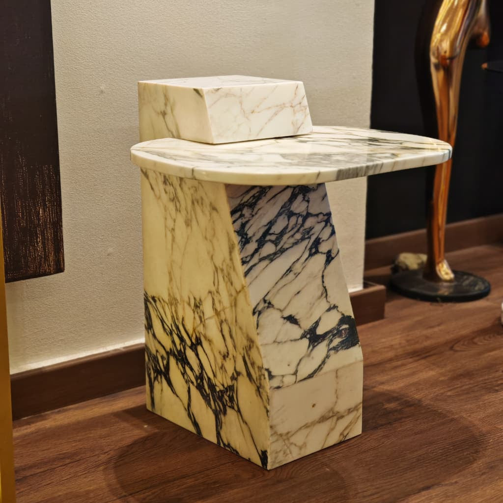 Distinctive marble table