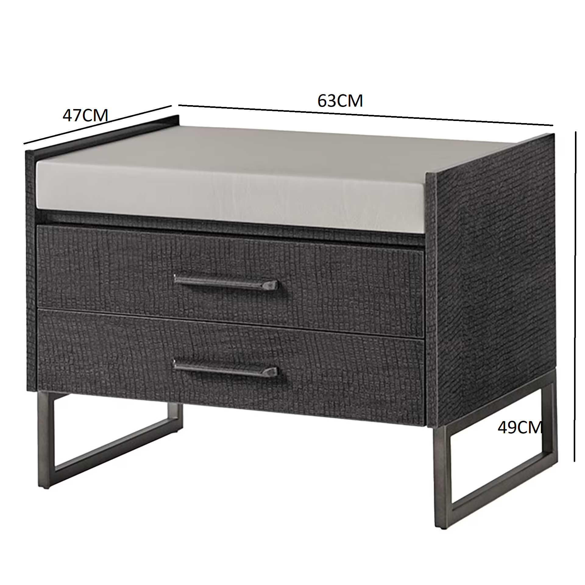 Brera bedside table