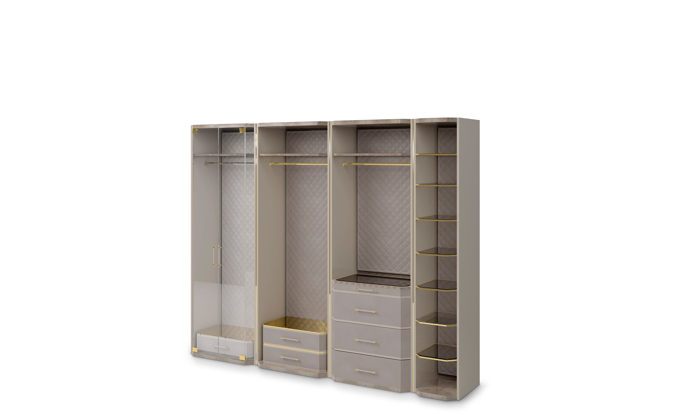 Modern Luxe Wardrobe System