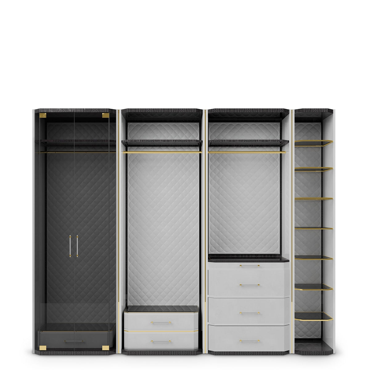 Modern Luxe Wardrobe System