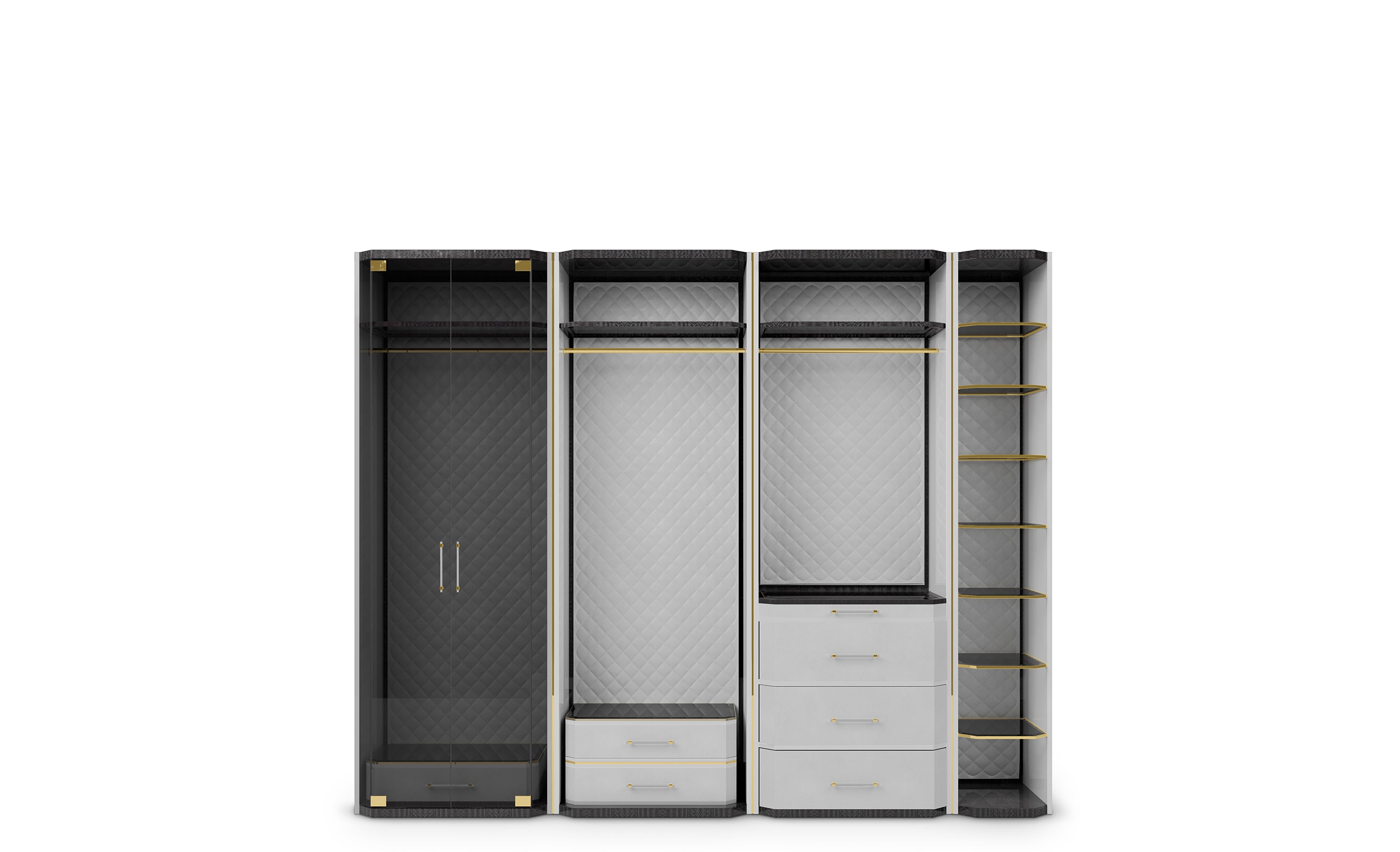 Modern Luxe Wardrobe System
