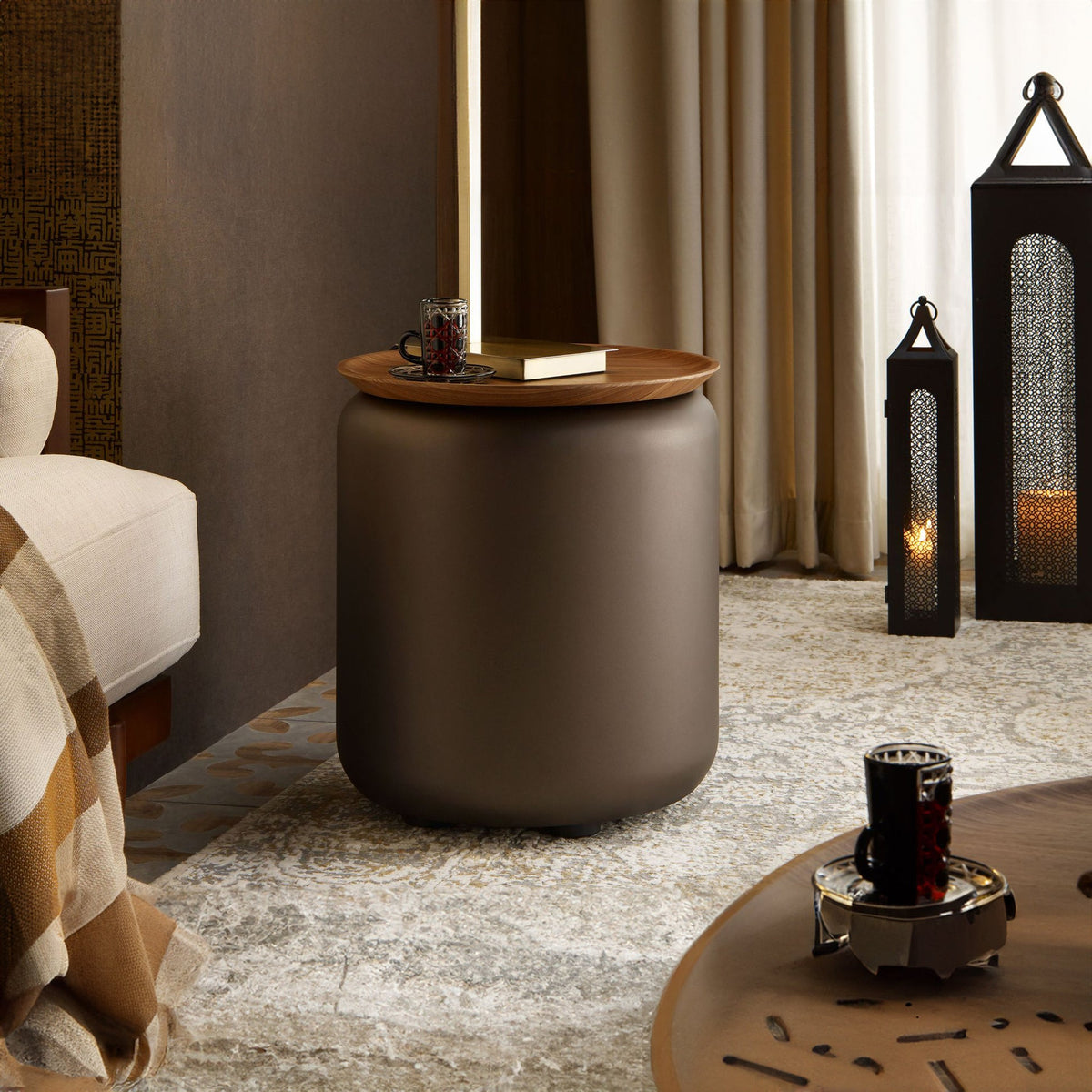 Luxury Round Design Side Table