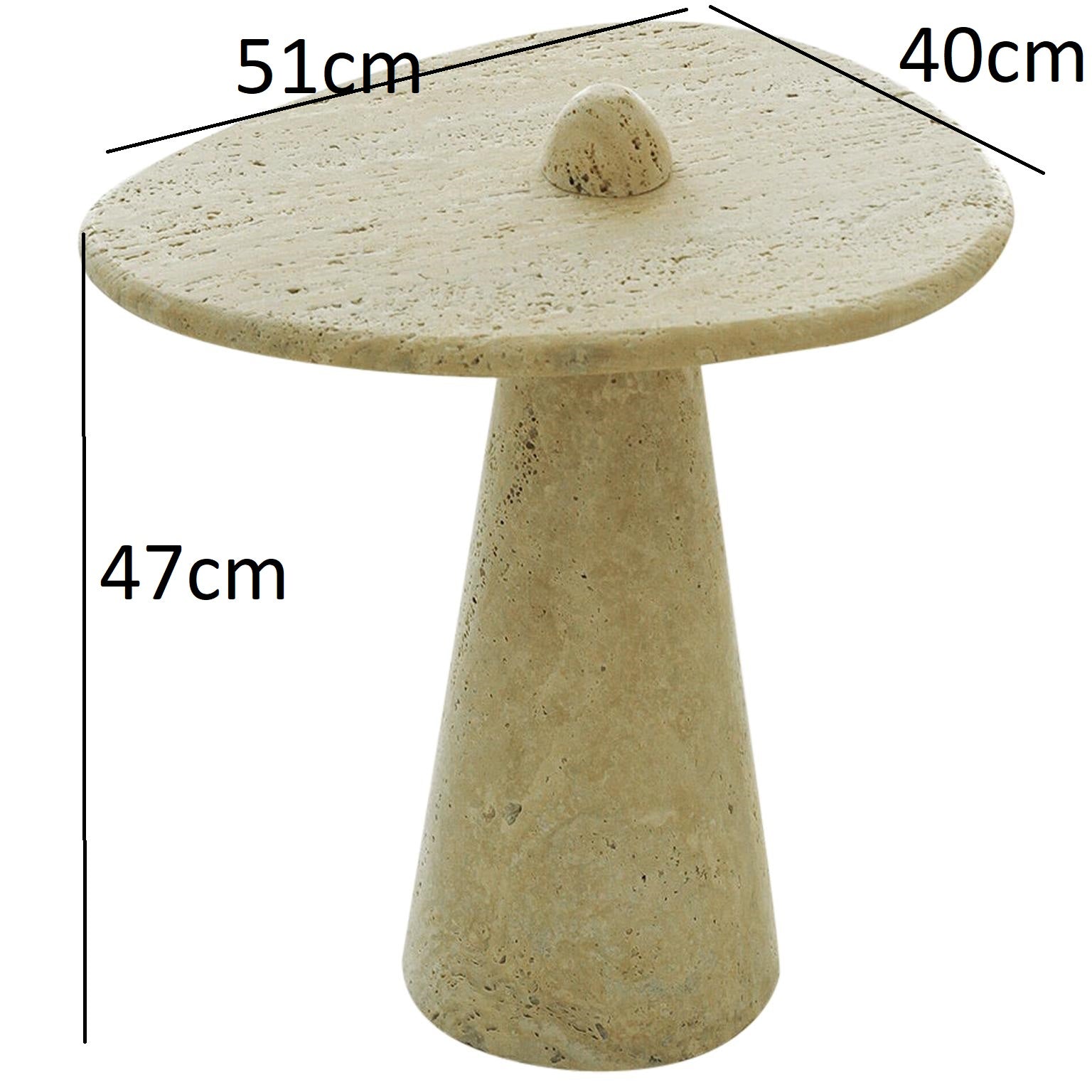 Luxury villa side table