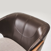 Sydney leather armchair