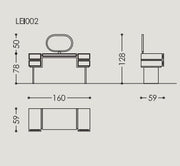 Leimert vanity table
