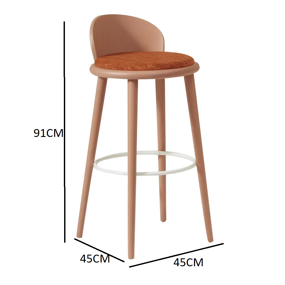 Veretta 928 red stool