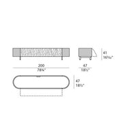 Sandstone TV Unit