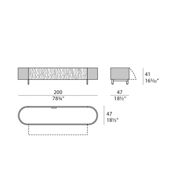 Sandstone TV Unit