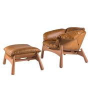 Atum Armchair with footrest