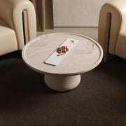 Distinctive circular coffee table