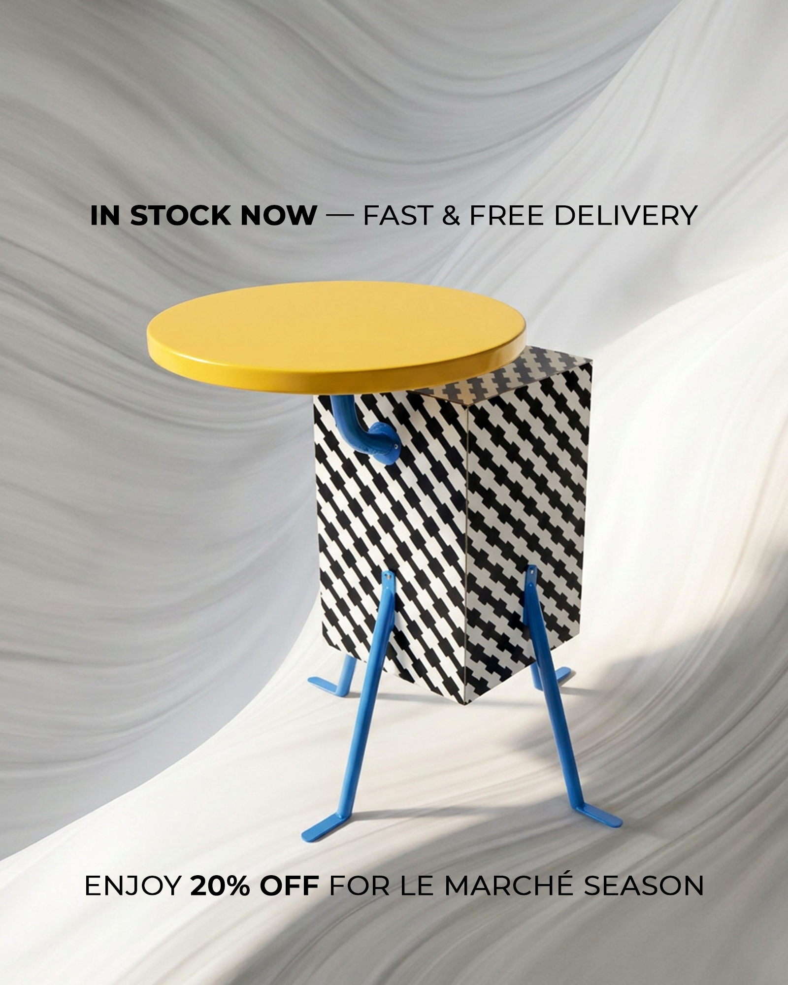 Kristall side table