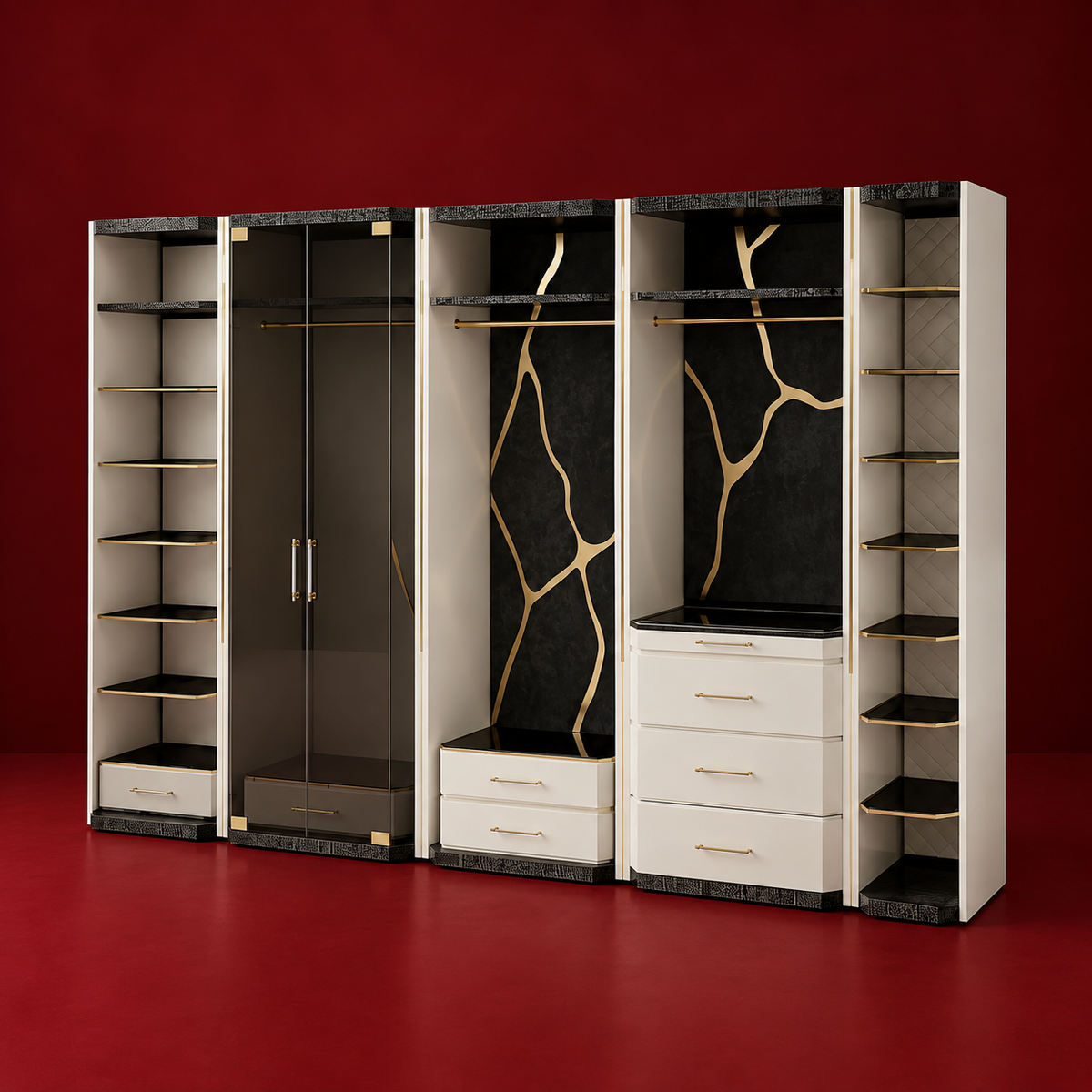 Wardrobes with a unique design