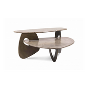 Multilevel Marble Coffee Table