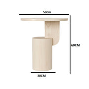 Modern round side table