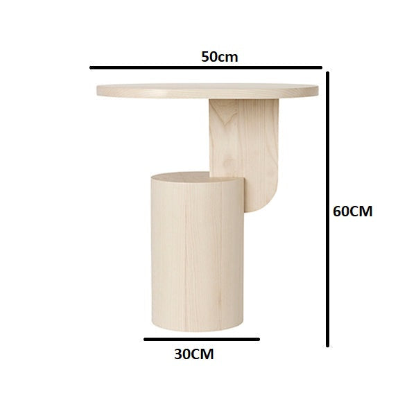 Modern round side table