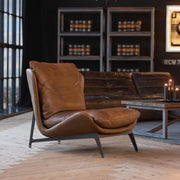 Modernist Leather Chair