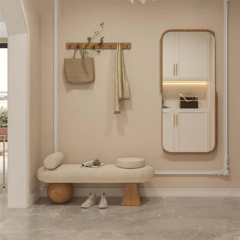 Sleek White Bench Design