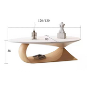 Coffee table with a distinctive design