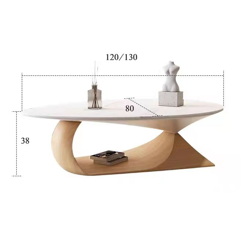 Coffee table with a distinctive design