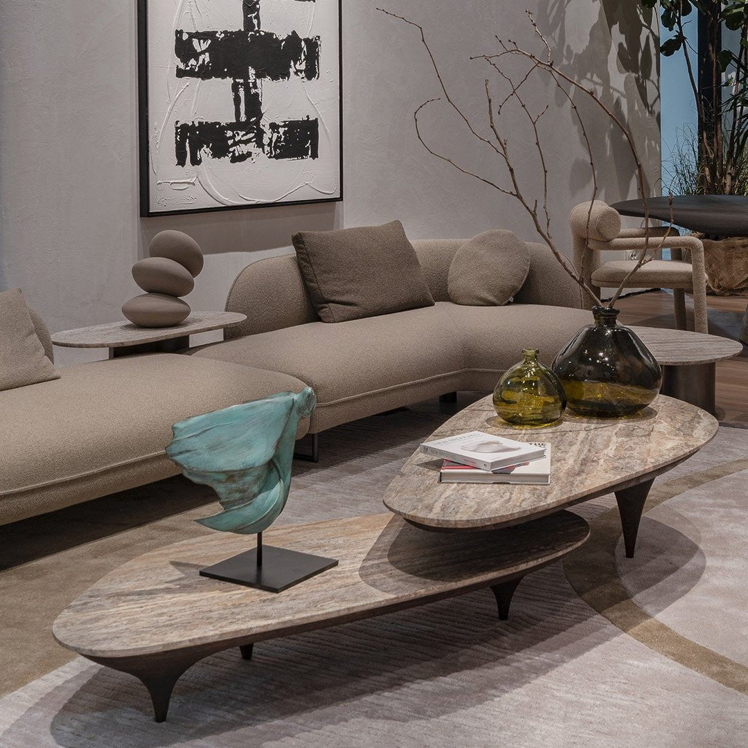 Corner sofa with distinctive design