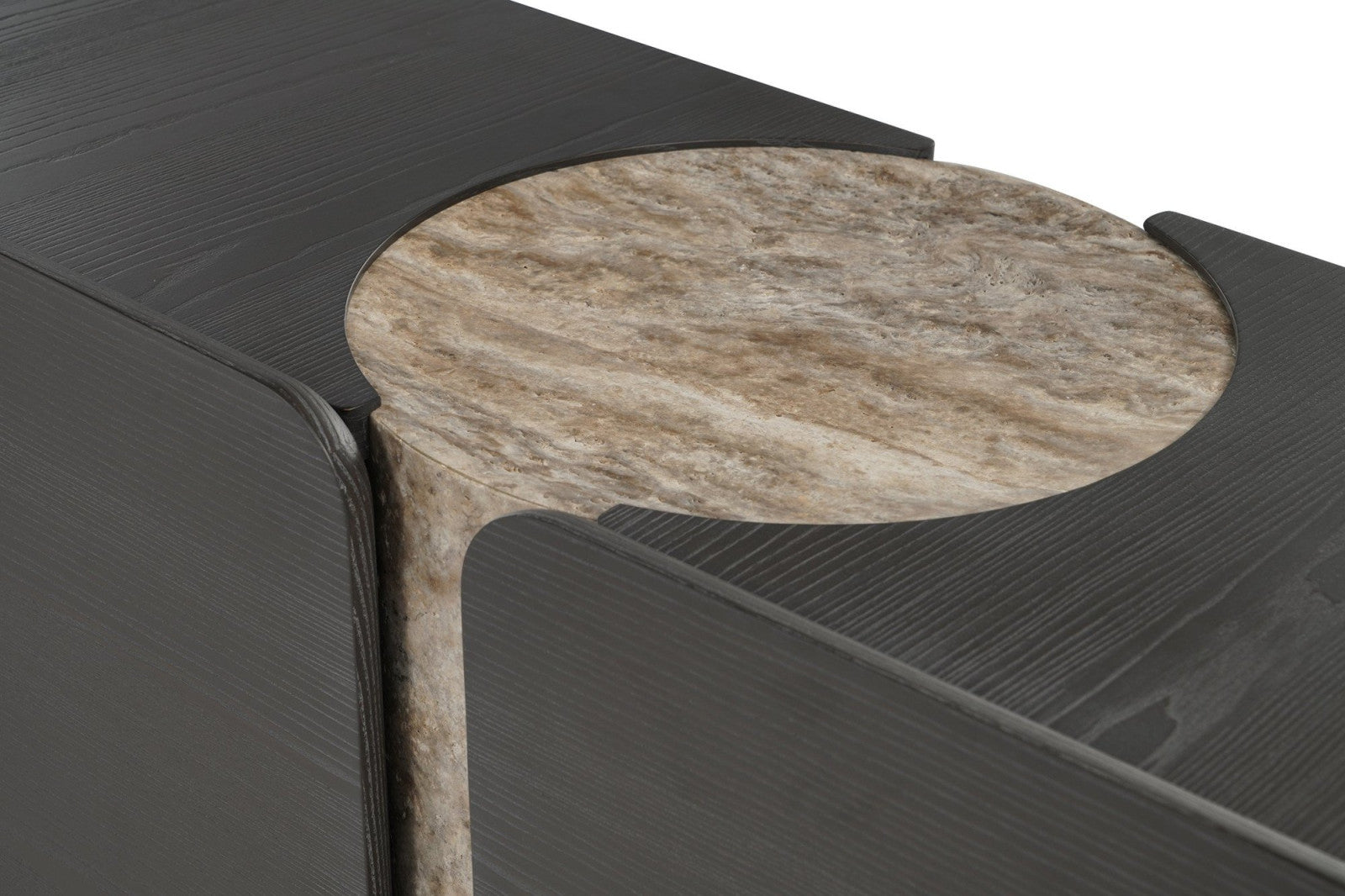 Stone Pillar tv unit
