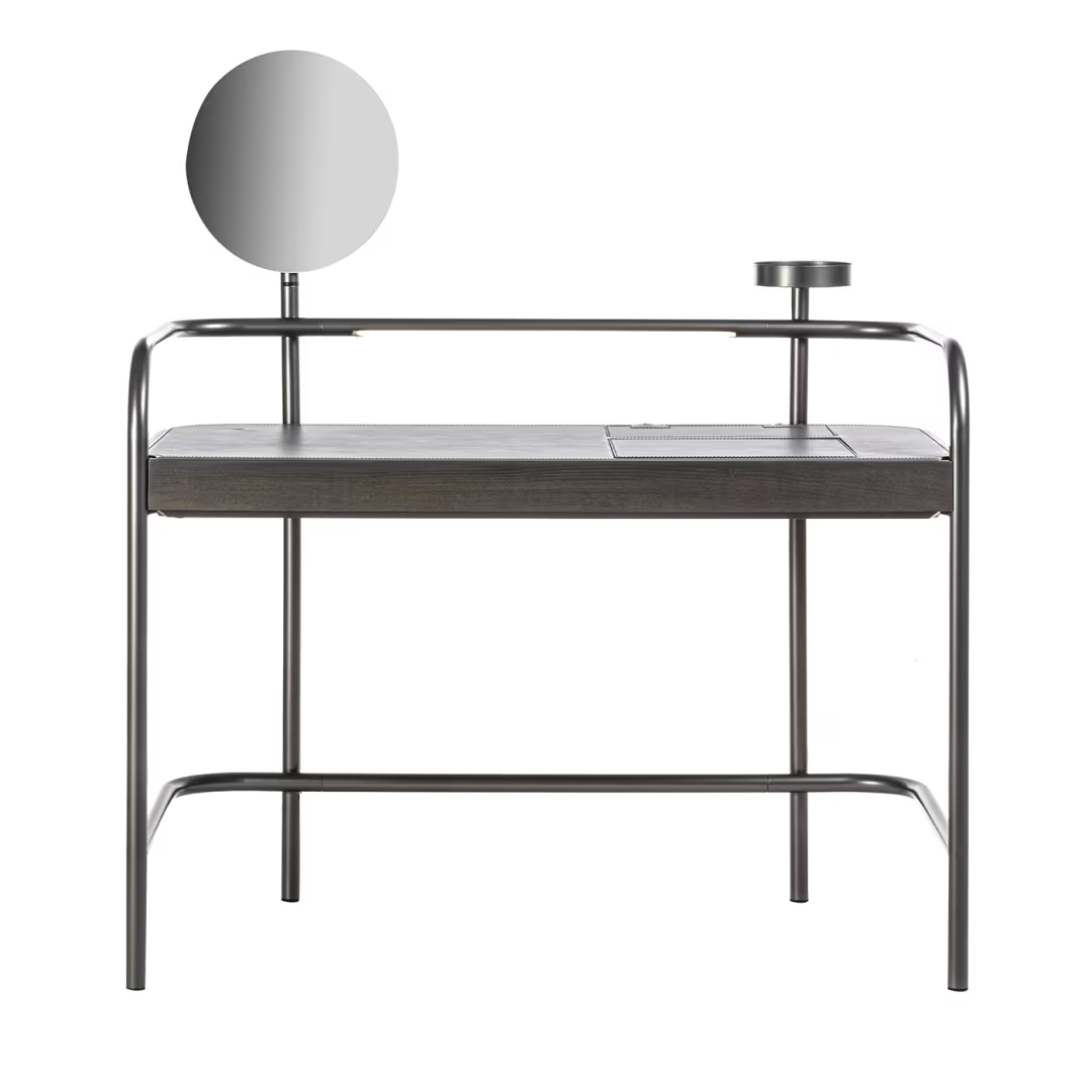 Raily gray writing desk