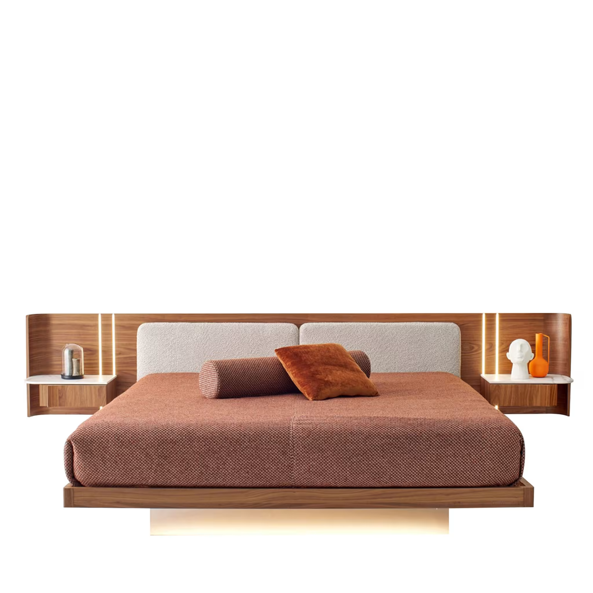 سرير بتصميم معاصر فاخر