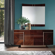 Luxury Coffee Walnut Bedroom