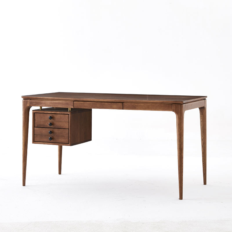 Sleek Wood Office Desk