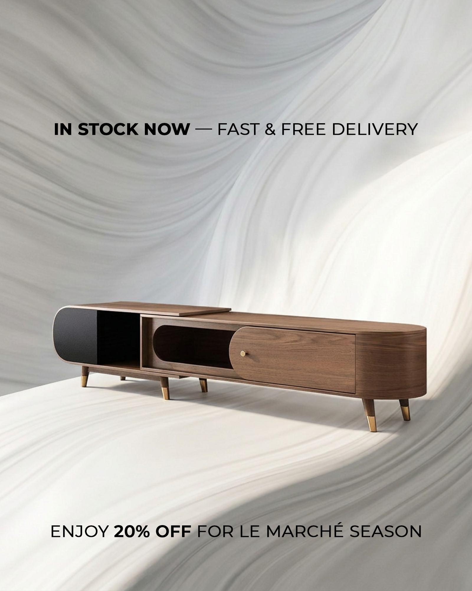 Minimalist Design TV Unit
