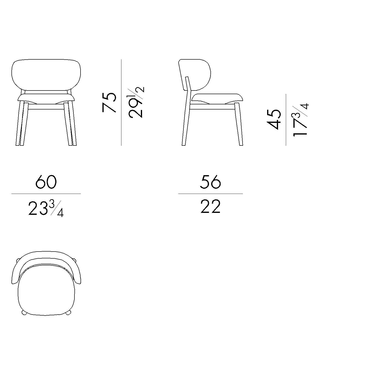 Luxury Padded Chair