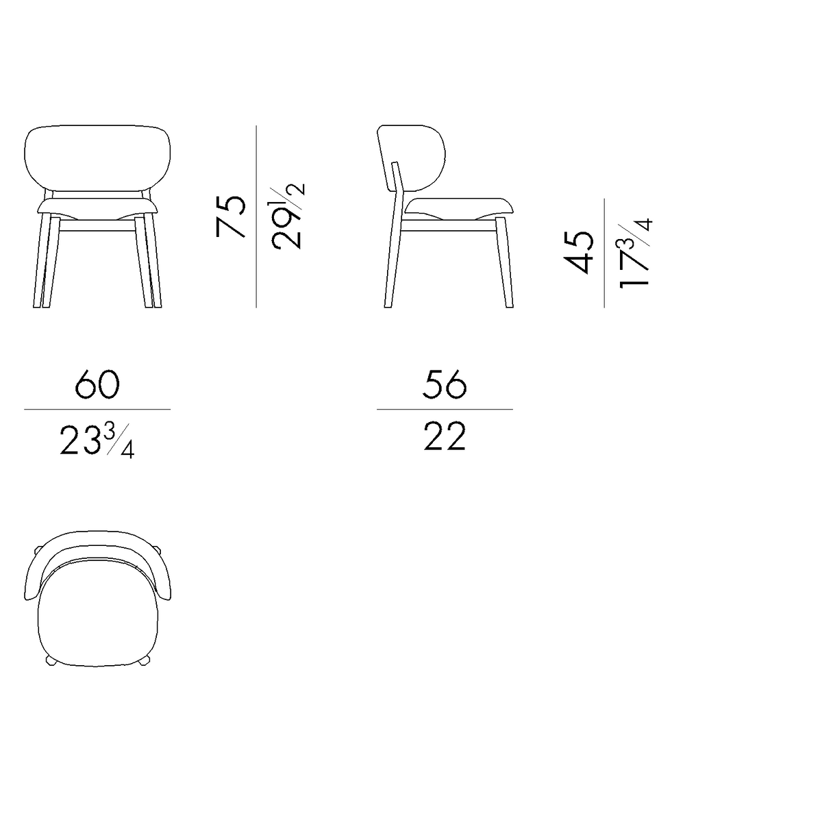 Luxury Padded Chair