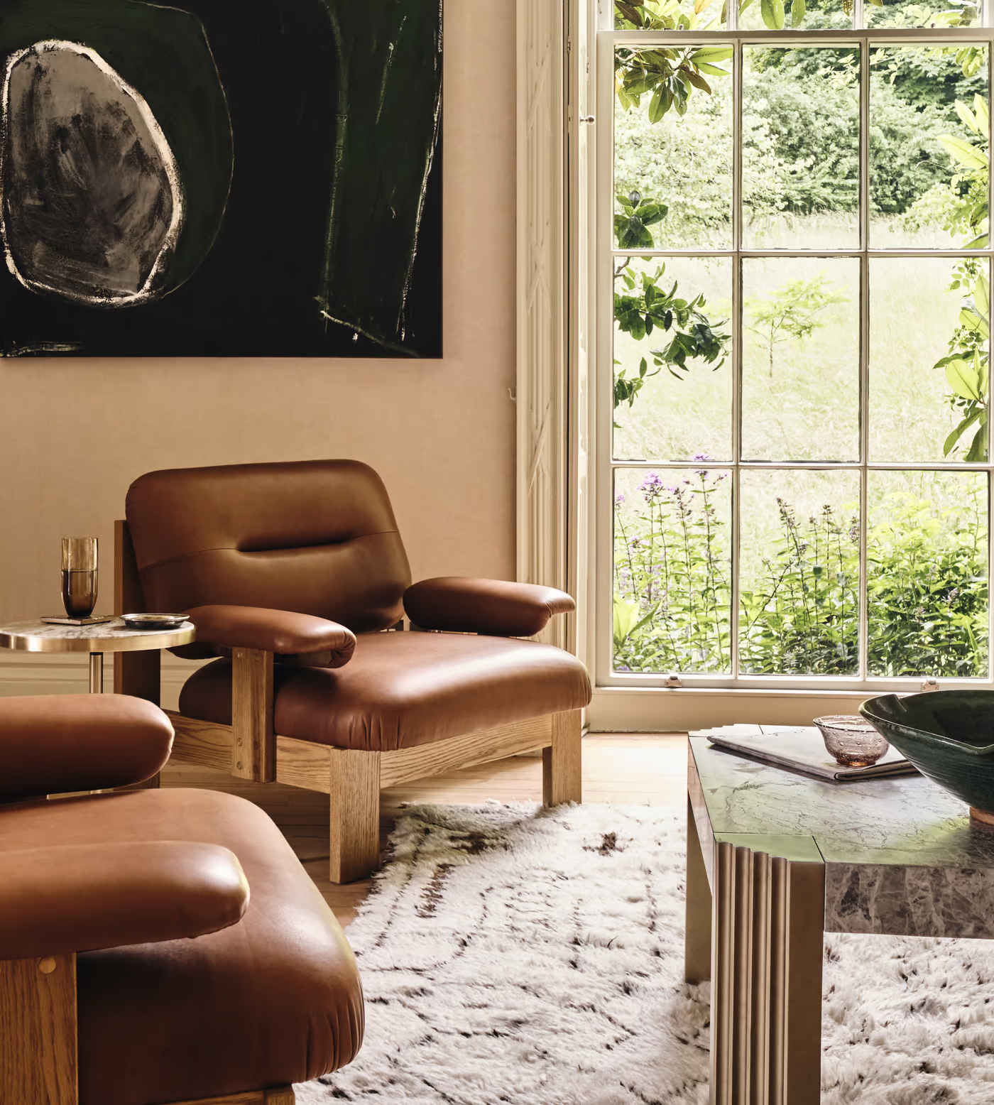 Hulan Leather Armchair