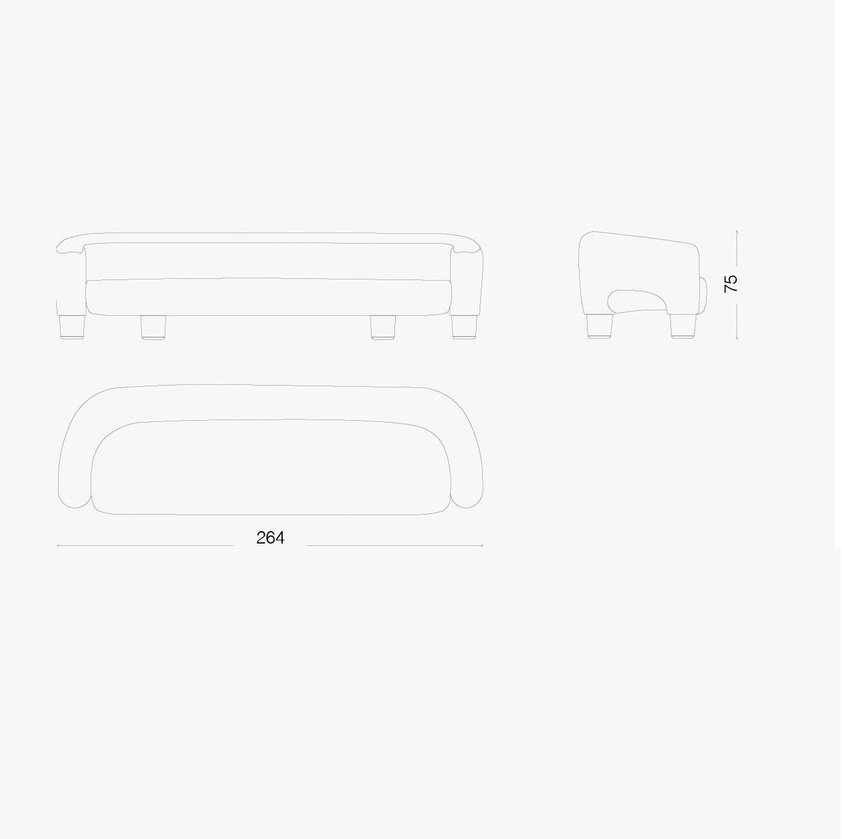 Modern design sofa