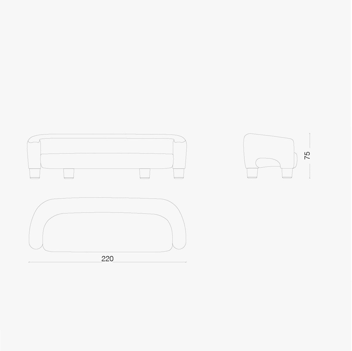 Modern design sofa