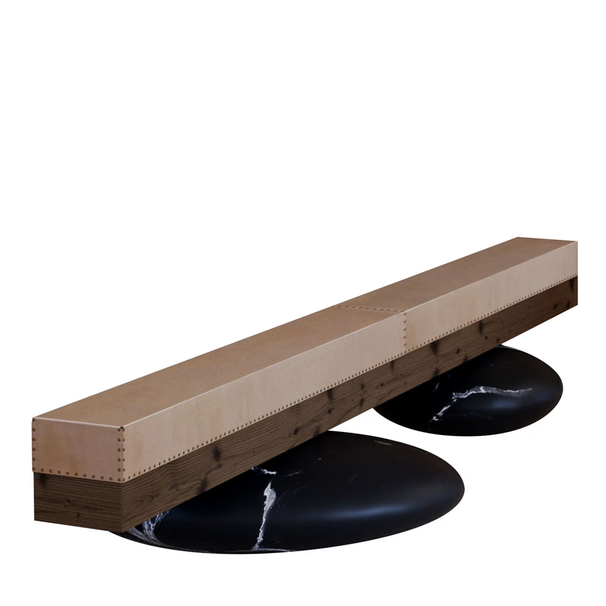 Pave log bench