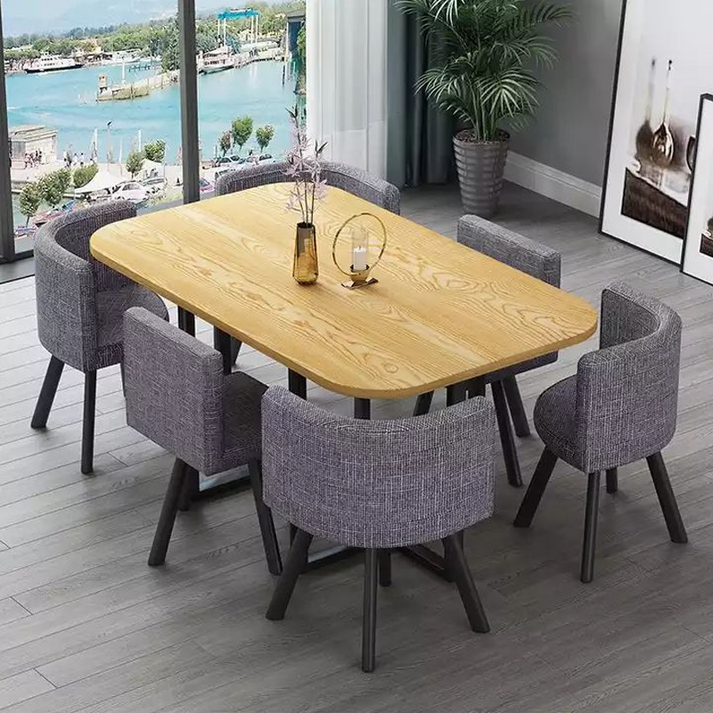 Chic Six-Seater Dining Table