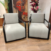 Modern lounge chair featuring
