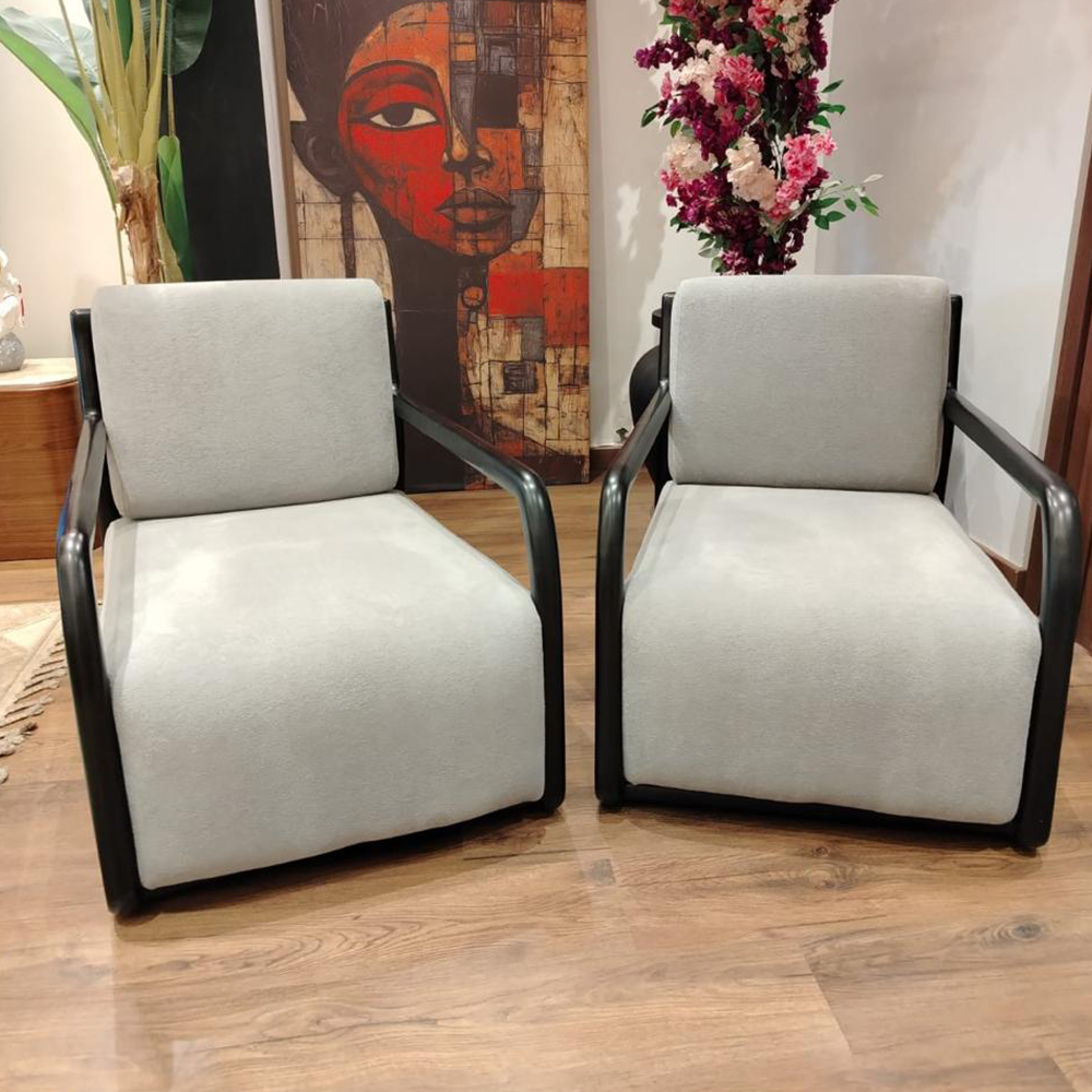 Modern lounge chair featuring