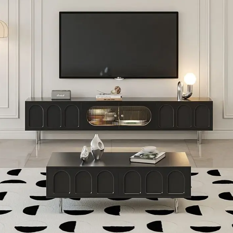 Coffee table with a stylish TV stand