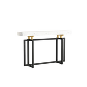 Black And White Elegant Console