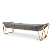 Velour Crown Bench