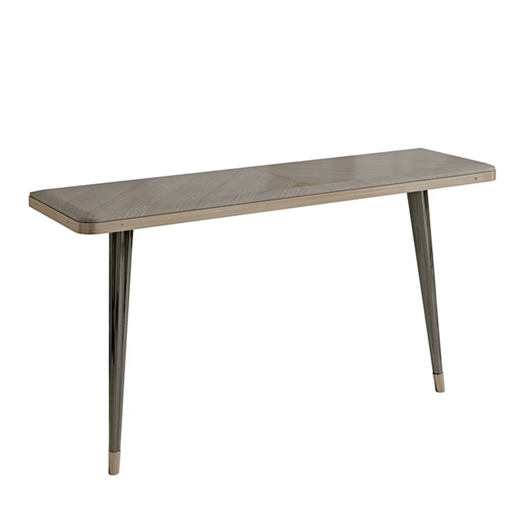 Doris gray eucalyptus console