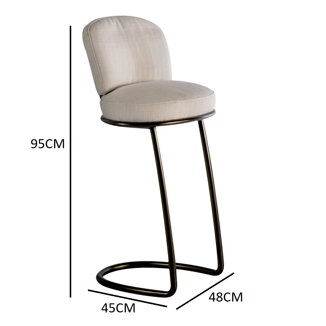 white stool