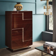 Luxury Coffee Walnut Bedroom